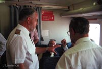 On-board the SRN4